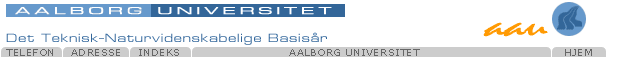 Det Teknisk Naturvidenskabelige Basisr ved Aalborg Universitet